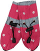 Fashion Pet Polka Dog Dog Rainboots Pink X-Small
