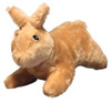 Mighty Nature Rabbit Dog Toy, Brown brown Large 11.5 X 7.5X 4 inches