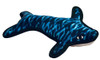 Tuffy Ocean Creature Whale, Durable Dog Toy Blue/White one size 3 X 8X 12 inches