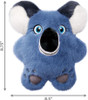 KONG Snuzzles Koala Dog Toy Medium 1 count