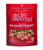 Life Essentials Freeze Dried Sirloin Beef Nuggets Cat and Dog Treat, 3 oz. Pouch Tan