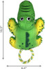 KONG Cozie Tuggz Alligator Dog Toy Small - 1 count