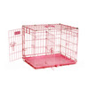 Precision Pet Products Provalu Dog Crate 2000 2 Door Hard-Sided Pink 24 In