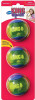 KONG Squeezz Action Ball Blue Medium - 3 count