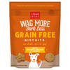 Cloud Star Wag More Bark Less Grain Free Peanut Butter & Apples Dog Treats, 2.5 lbs. Stainless steel