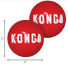 KONG Signature Ball Dog Toy Small 2 count