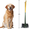 Four Paws Dog Rake and Scooper Set For Pet Waste Pick-Up Large, 9.5 In X 10 In X 38 In