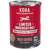 Koha Dog Limited Ingredient Grain Free 90% Beef 13oz.(Case of 12)