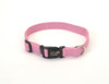 Coastal New Earth Soy Soy Adjustable Dog Collar Rose 5/8 In X 8-12 In
