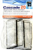 Cascade 20 Power Filter Replacement Carbon Filter Cartridges 3 count