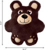 KONG Snuzzles Bear Dog Toy Medium 1 count