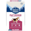 Natural Balance Pet Foods Fat Dogs Chicken and Salmon Formula Low Calorie Dry Dog Food 28 Lb