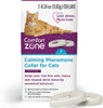 Comfort Zone Calming Pheromone Collar For Cats, Anxiety and Stress Relief Aid, Breakaway White Single Pk
