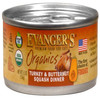 Evangers Organics Turkey With Butternut Squash Dinner Canned Cat Food 24Ea/5.5 Oz