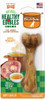 Nylabone Healthy Edibles Broth Bone All Natural Dog Treats Made With Real Bone Broth 1 Count 1ea/Giant - Up To 50 lb
