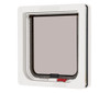 Ani Mate Lockable Cat Flap White 1Ea