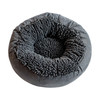 DGS Pet Products Dirty Dog Round Bed Large Cool Grey 25" x 25" x 8"