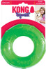 6 count KONG Squeezz Ring Squeaker Dog Toy Large