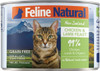 Feline Natural Canned Chicken & Lamb 6oz. (Case of 12)