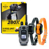 Dogtra 1/2 Mile 2 Dog Remote Trainer Black – 280X-2