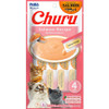 Inaba Churu Puree Cat Treats Salmon .5oz. 4 Pk (Case of 6)