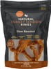 Canine Naturals Dog Turkey Tendon Rings 4ct/1.69oz