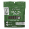 Dog Treat Naturals Dog Dental Sticks Basil 10oz.