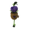 Territory Dog Treat Tug Flower Purple 16 Inches