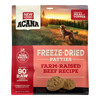 Acana Dog Grain Free Freeze-Dried Patties Farm Raised Beef Recipe 14oz.