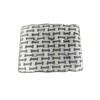 Ethical Pet Sleep Zone Luxe Bone Print Pillow 32? Light Gray