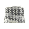 Ethical Pet Sleep Zone Luxe Bone Print Pillow 38? Light Gray