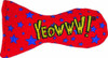 Yeowww! Stinkies Stars Cat Toy Red/Blue  3 X 1 X 1 inches