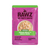 Rawz Shredded Cat Pouch Chicken Breast Cheese 2.4oz. (Case of 8)