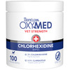 Tropiclean Dog & Cat Oxymed Chlorhexidine Wipes - 100 Count