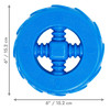 KONG Squeakz Wheel Dog Toy Blue 1ea/MD