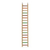 A & E Cages Happy Beaks Wooden Hanging Ladder Bird Toy 1ea/MD, 38 in.