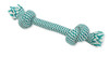 Mammoth Pet Products Extra Fresh 2 Knot Bone Toy 2 Knots Rope Bone Multi-Color 13 In, Large