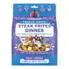 Weruva Dog Freeze-Dried Steak Frites Dinner Food 5.5oz. (Case of 12)