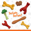 Nylabone Power Chew Baguette Dog Toy Roast Chicken, 1ea/Large/Giant  Up To 50 Lbs. 1 ct