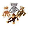 Multipet Swingin' Coastal Safari Dog Toy Assorted 19 In