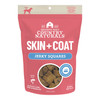 Grandma Mae's Country Naturals Dog Jerky Squares - Skin & Coat Support - Salmon 5oz.