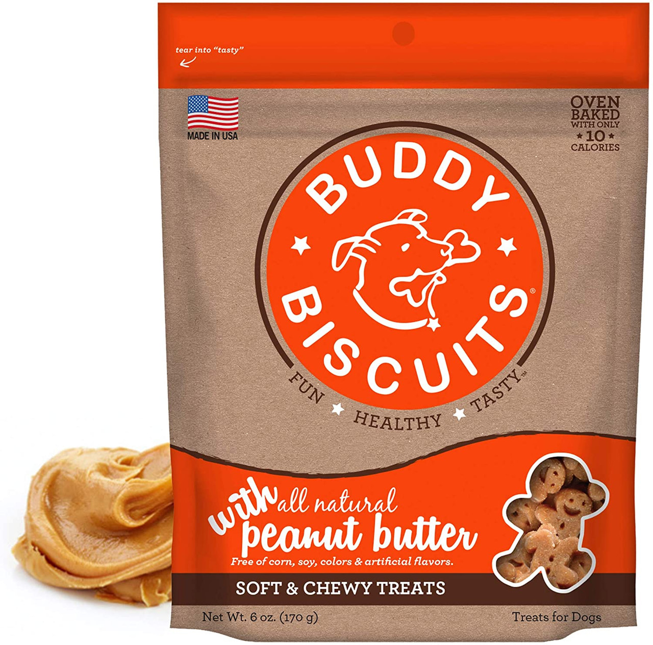 buddy biscuits peanut butter