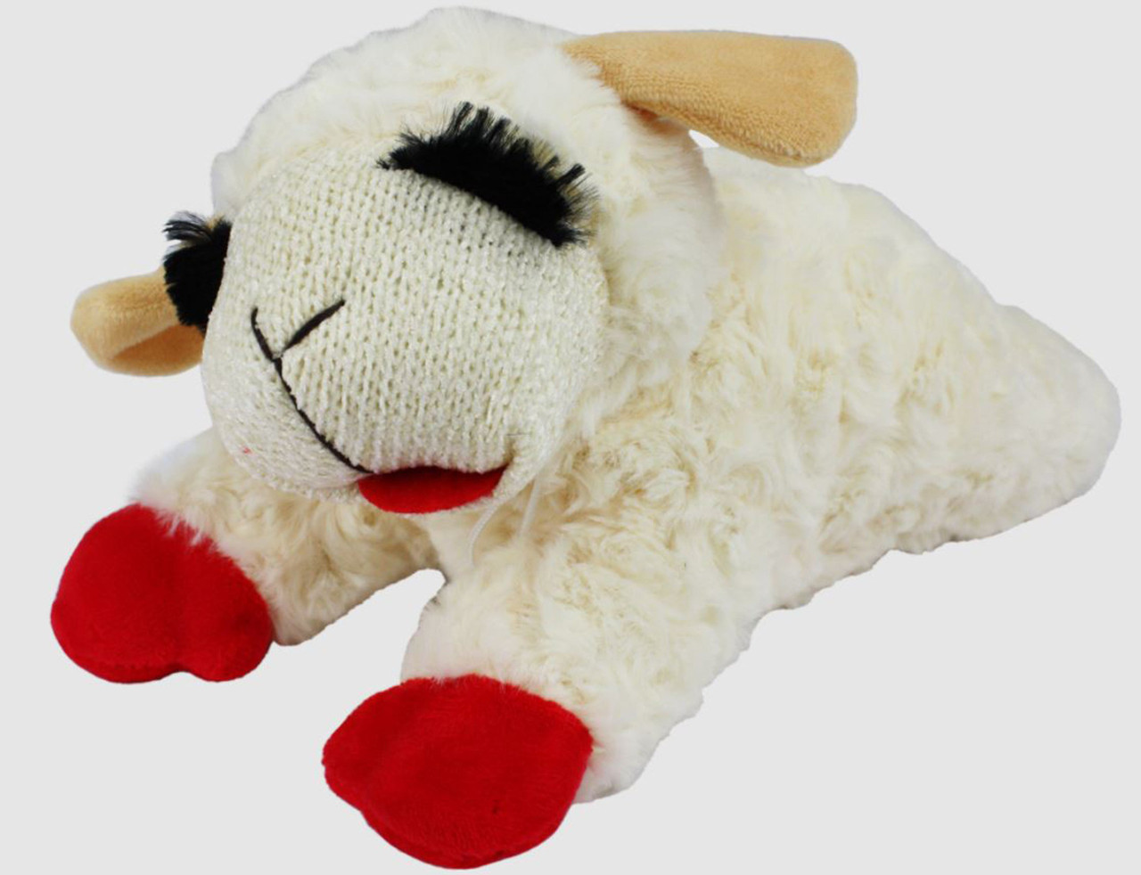 Multipet Lamb Chop Dog Toy 10 In - National Pet Warehouse