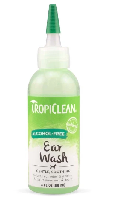 Tropiclean Alcohol Free Ear Wash 4 Fl Oz
