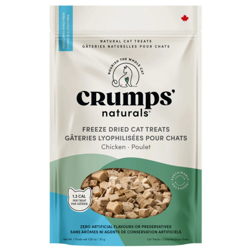 Crumps Cat 1.05oz. Chicken Freeze  Dried Treats