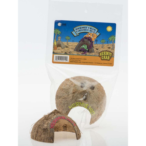 Florida Marine Research Hermit Crab Coconut Hut Brown 1ea/SM