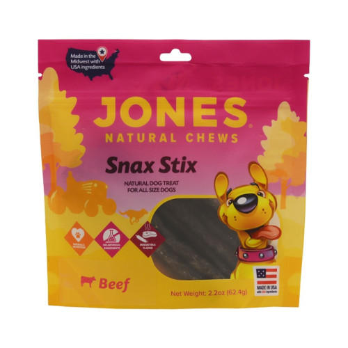 Jones Beef Sausage Stick 2.2oz./12Pouch (16 To 20 Sticks Count)