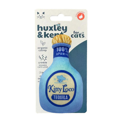H&K C Kitty Loco Tequila Organic Catnip Plush Crinkle