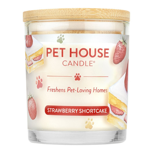 Pet House Strawberry Shortcake Large Candle (Case of 3)