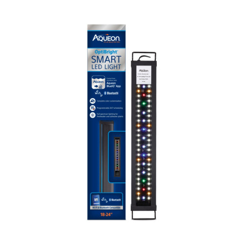 Aqueon OptiBright Smart LED Light Fixture 1ea/18 - 24 in.